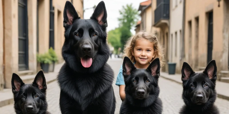 All Black German Shepherd Breeding