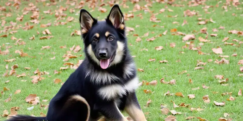 Appearance of Black and Silver German Shepherd Dog