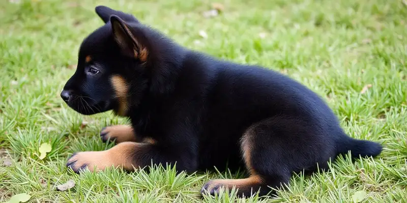 Availability Newborn Black German Shepherd Puppies