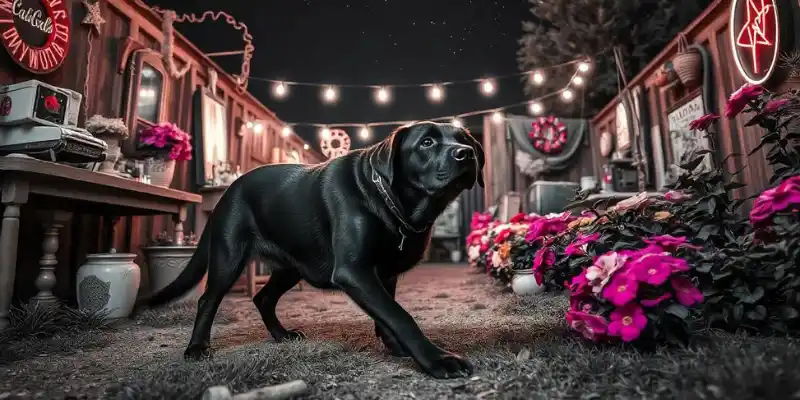 Common  Black labrador German Shepherd Mix