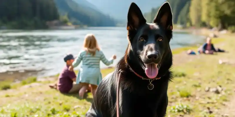 Comparison of Short Hair Black German Shepherd