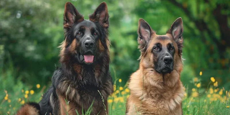 Crossbreed Pitbull and German Shepherd Breed