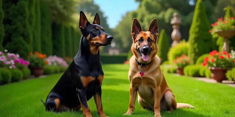 Length of Cross Breed Doberman and German Shepherd