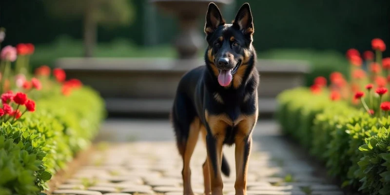 Nice Black Face German Shepherd