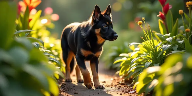 Nice  Black and Sable German Shepherd