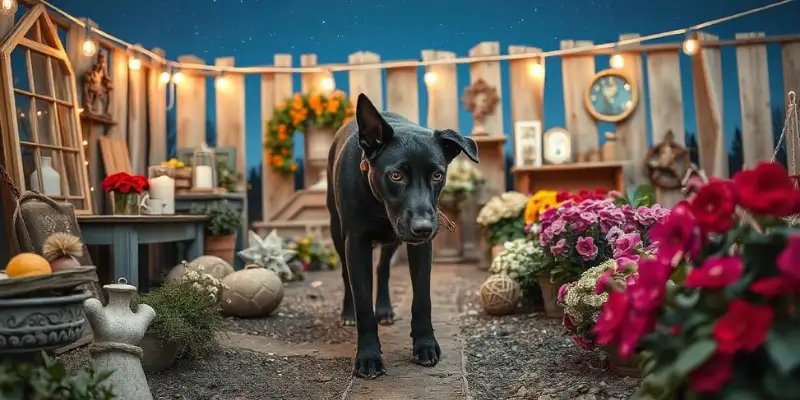 Perfect Black labrador German Shepherd Mix 