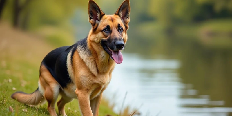 Statistics of Blonde German Shepherd